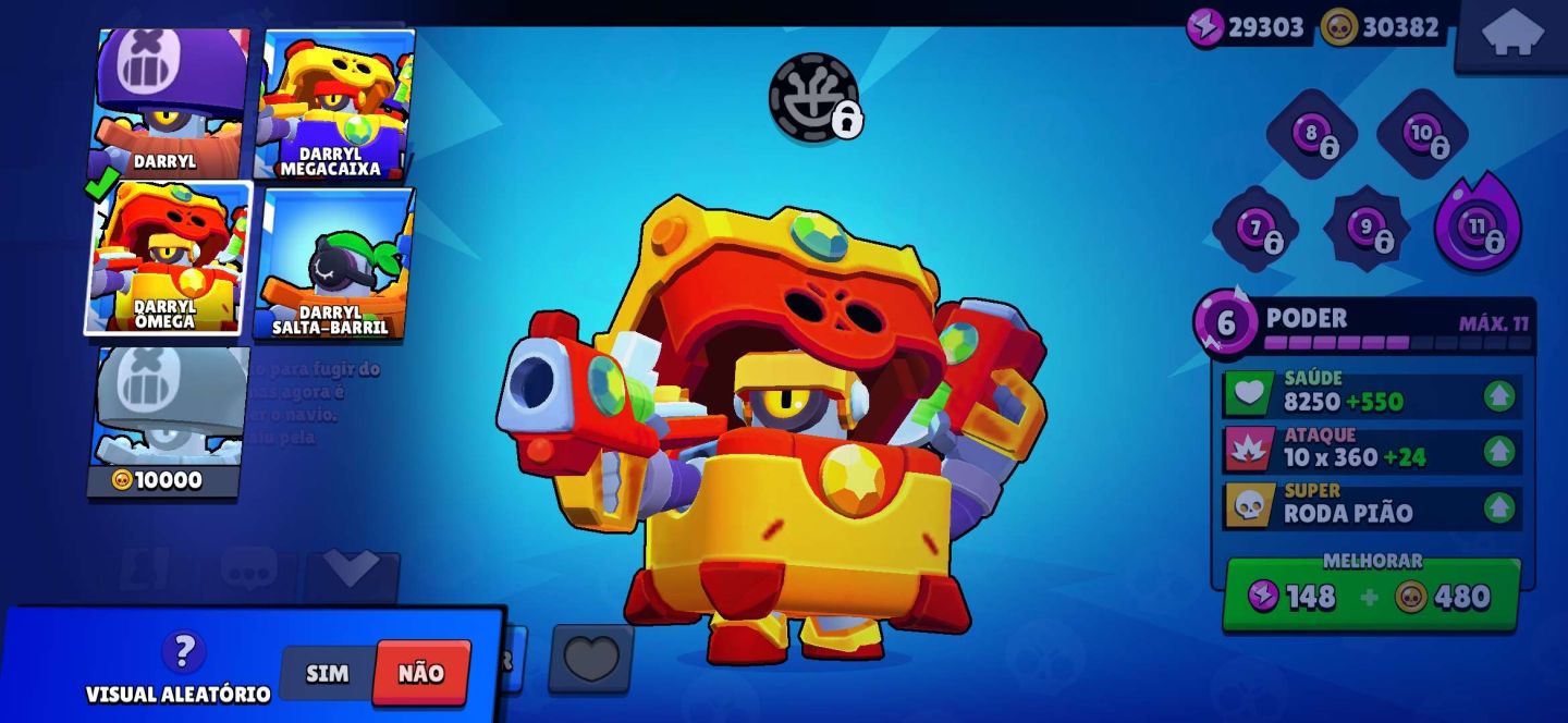 CONTA BRAWL STARS 2019 COM SKINS EXCLUSIVAS