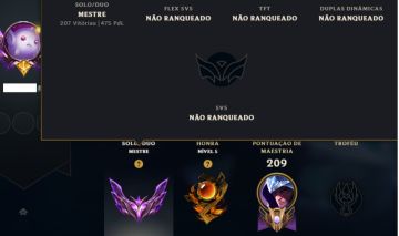 CONTA MESTRE LOL 500PDL - FULL CHAMPIONS - TROCA NICK DISPONÍVEL