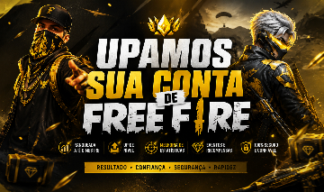 ELOJOB | UPAMOS CONTA DE FREE FIRE (MELHOR PREÇO)