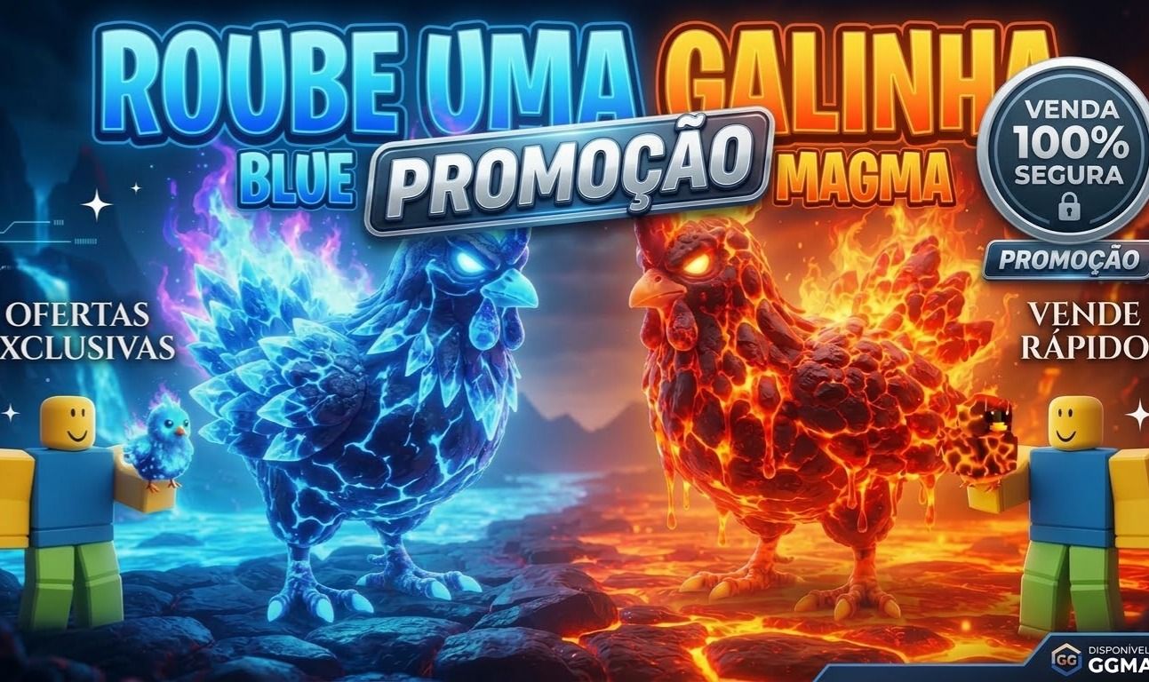 Roube Uma Galinha | Área [MAGMA E BLUE LAVA] (PROMOÇÃO)