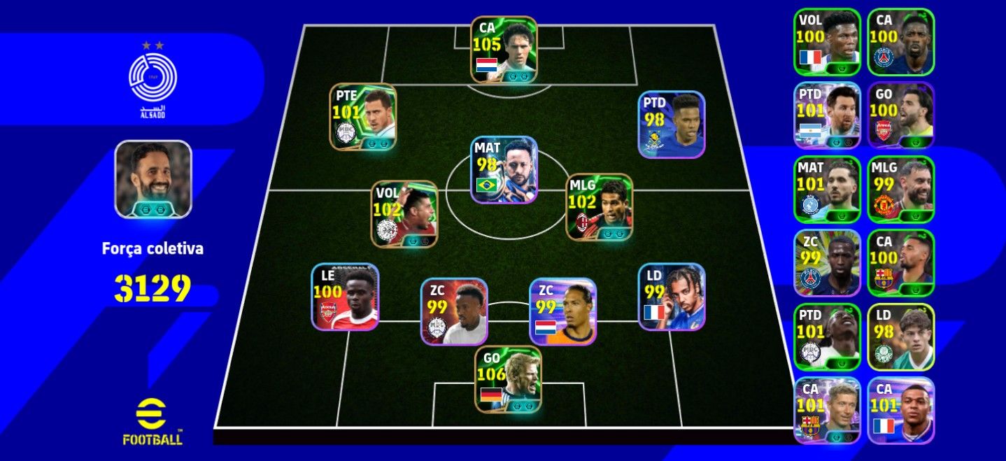 Conta de EFOOTBALL