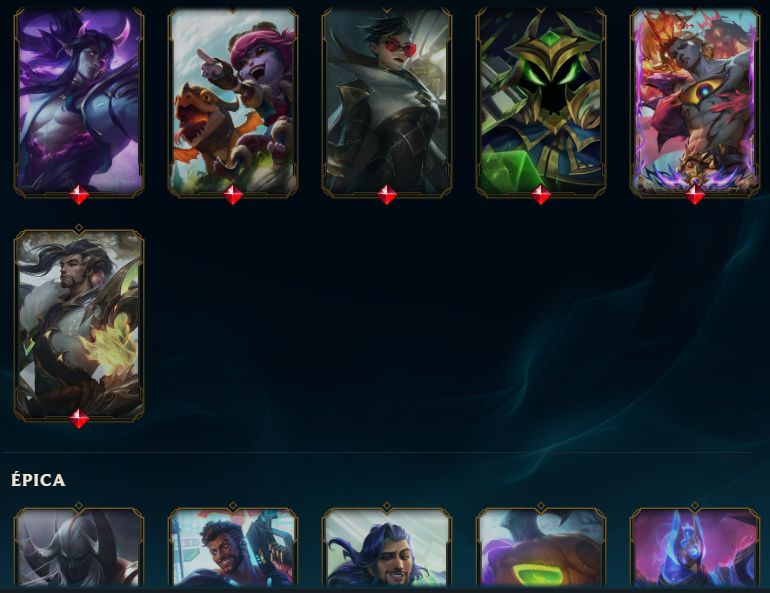 Conta Valorant/Lol/Lor muitas skins em ambos os jogos e muito lvl