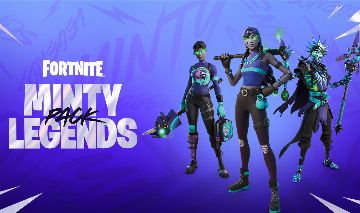 Fortnite Minty Legends Pack + 1000 V-Bucks - Xbox Live - Código Digital