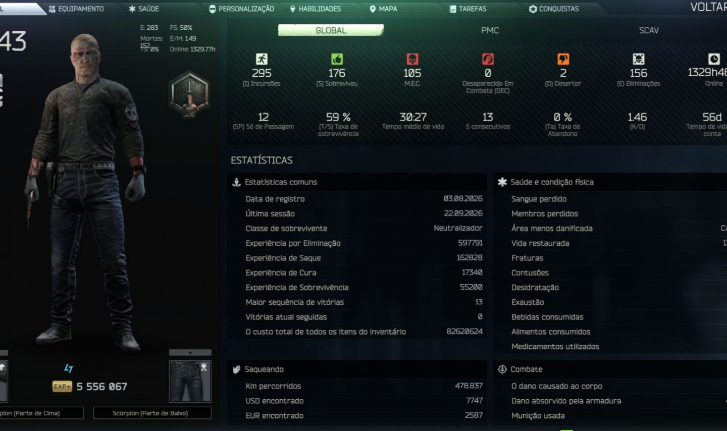CONTA TARKOV UNHEARD