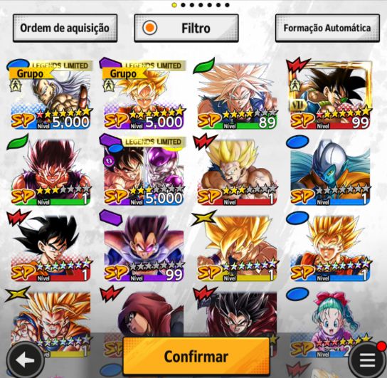 DRAGON BALL LEGENDS 2 ULTRAS 2 LEGEND VARIOS LFS