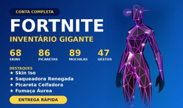 CONTA DE FORTNITE COMPLETA