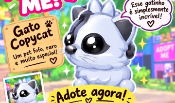 Gato copycat legendário lindo ....