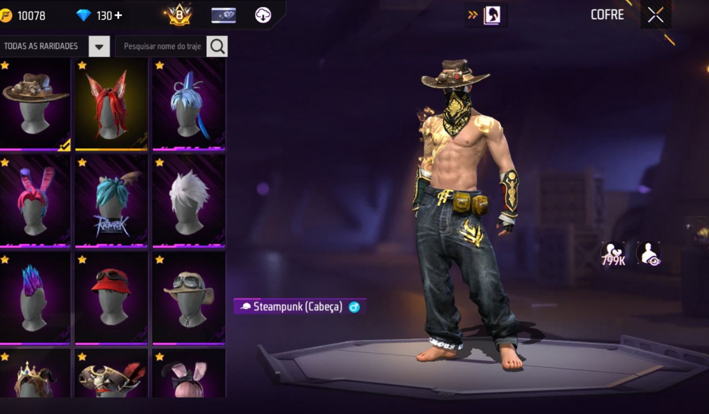 SEMI FULL DO 2 PRA CIMA +1K DE PEITA+RAGNAROK ETC