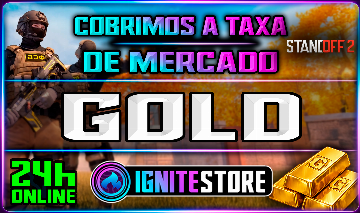STANDOFF - GOLD - COBRIMOS A TAXA DO MERCADO