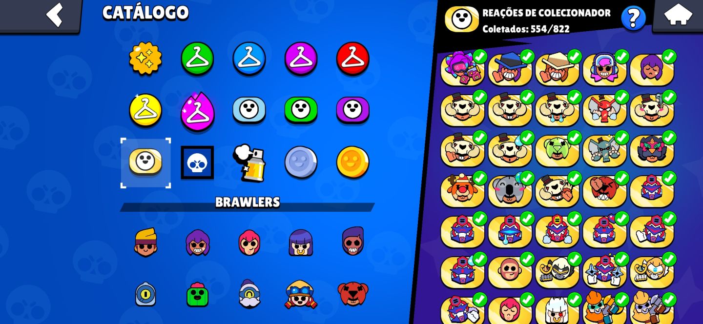 Conta Brawl Stars - CONTA DE 2019 COM SKINS RARAS