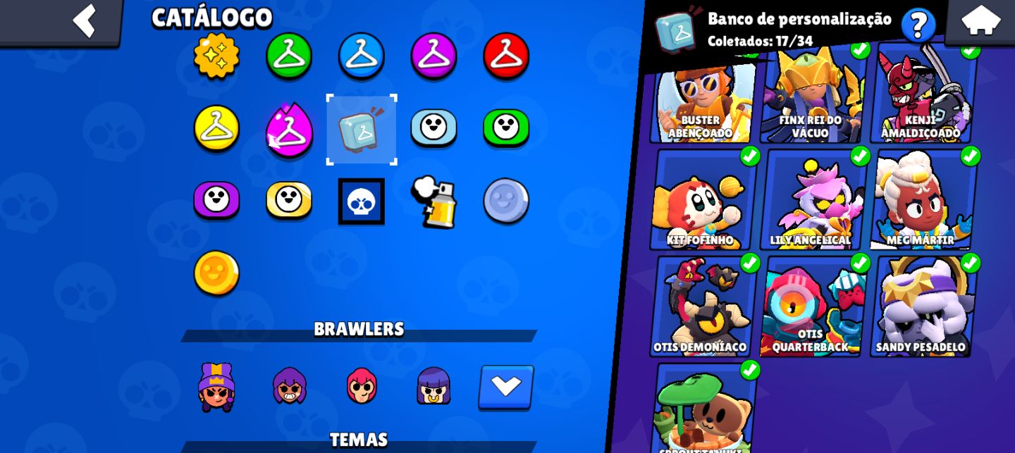 CONTA BRAWL STARS 25K+197 GEMS