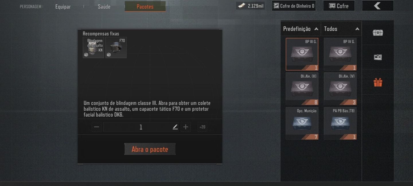 [Super Desconto] Conta Arena Breakout mob veterana (7 Milhões de Armazém)