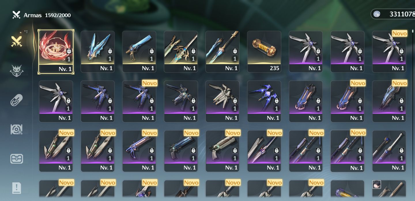 Hsin S4 com Arma Assinatura + 4 cinco estrelas mochileiro