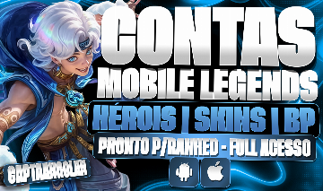 [CONTAS MOBILE LEGENDS] | MLBB | PRONTA P/ RANKED | FULL ACESSO | LOGIN MOONTON