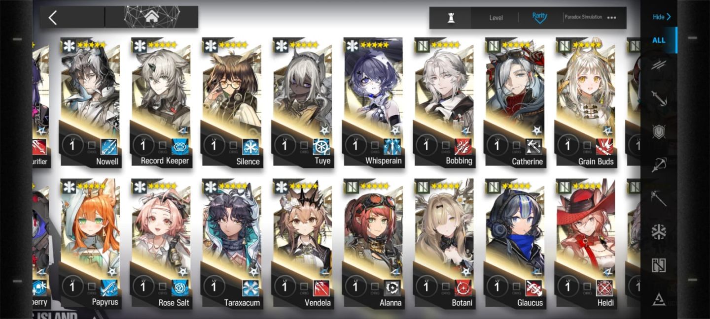 Conta Arknights END GAME