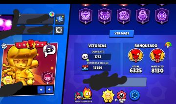 Conta de brawl star 70K troféus 106/106 brawlers 85 Level 11 a melhor pelo preço
