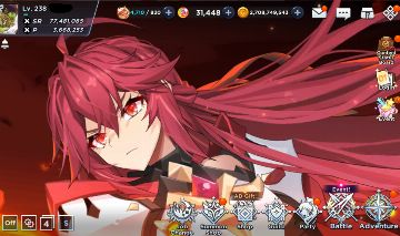 CONTA GRAND CHASE MOBILE END GAME 3,668,253 PB