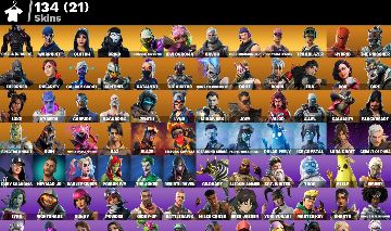 Conta com skins e alguns bundles (com todos os dados de recuperação)