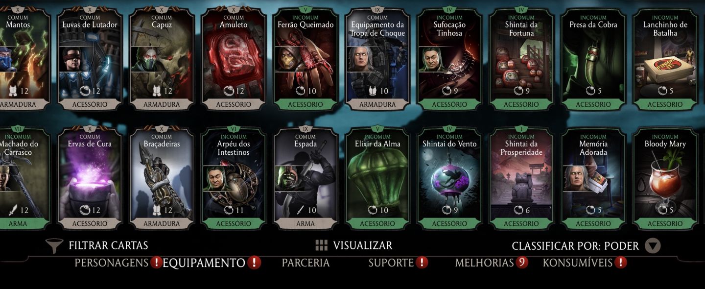 Conta Mortal Kombat Mobile para Iphone - ios