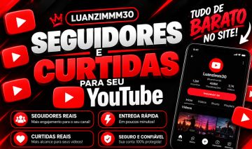 YOUTUBE inscritos - CURTIDAS E VIEWS