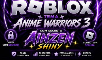 CONTA ANIME WARRIOS 3 E VARIOS OUTROS JOGOS UPADA COM AIZEN SHINY!!