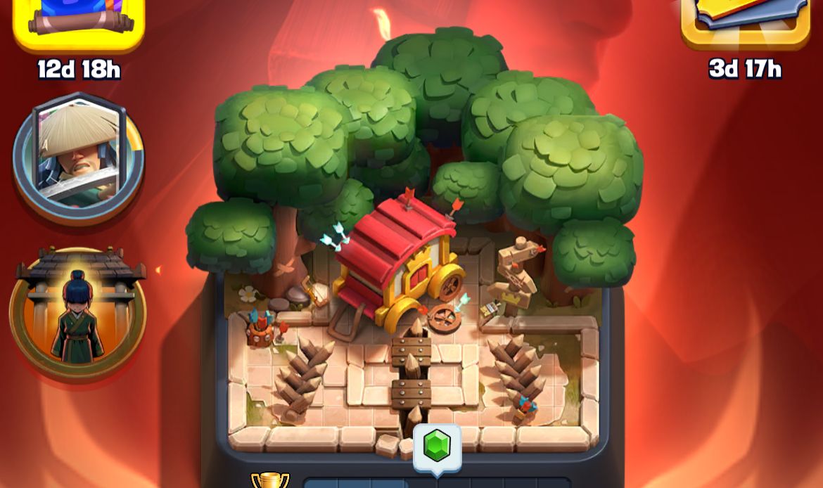 Conta Clash Royale/10k de trofeu, todas as cartas, cartas maximizadas