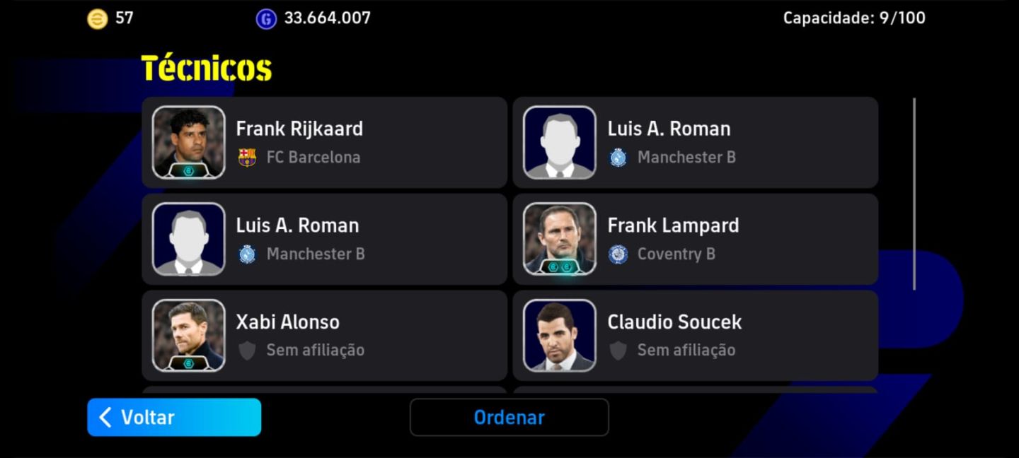 3210 COM VARIOS ÉPICOS, JOGADORES VELHOS, TÉCNICOS E RECURSOS