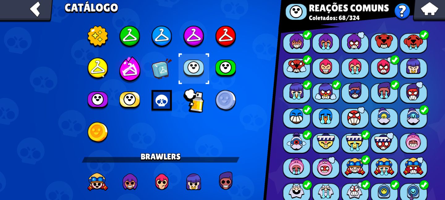 CONTA DE BRAWL STARS | 22k de moeda e 90 brawler