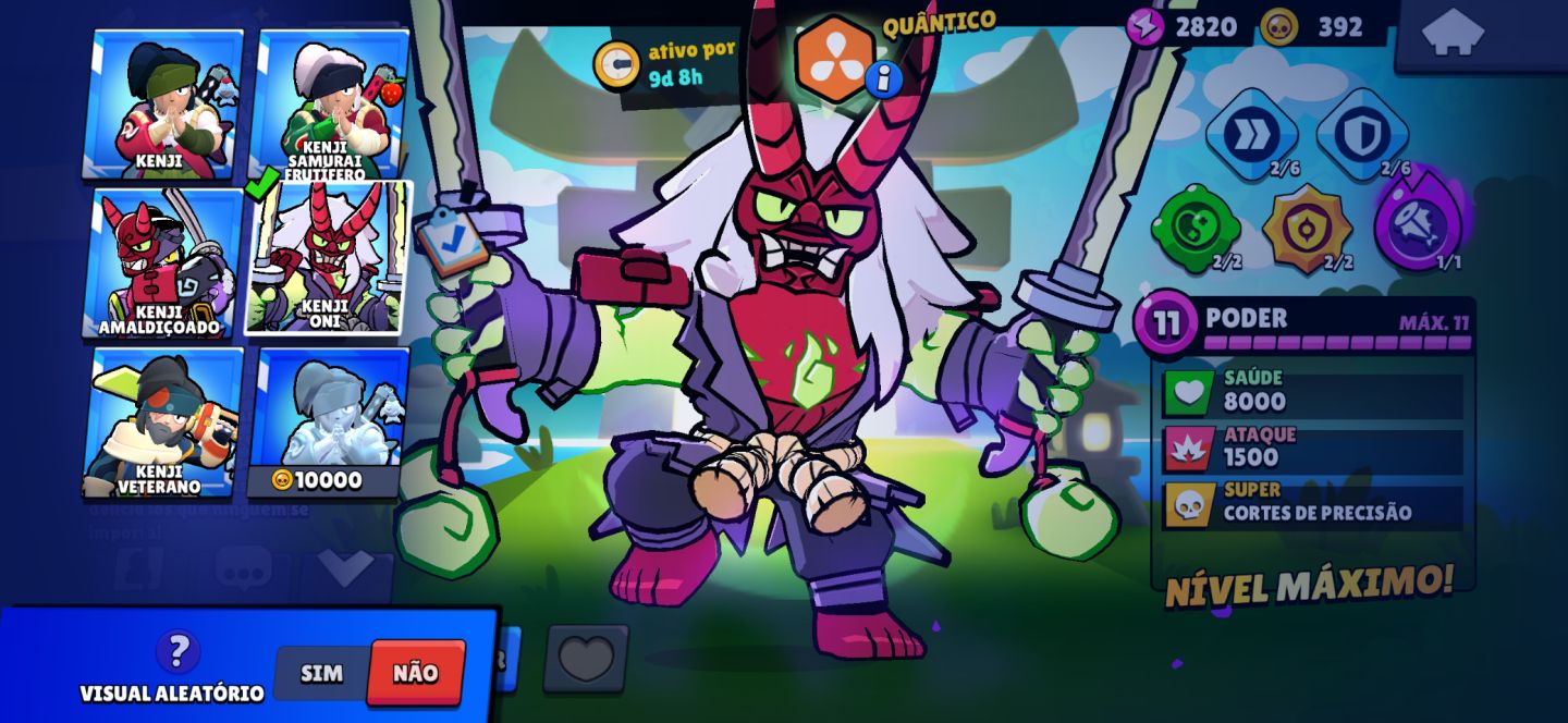 CONTA BRAWL STARS | 110K 106 BRAWLERS (90 Full) VARIAS SKINS RARAS!