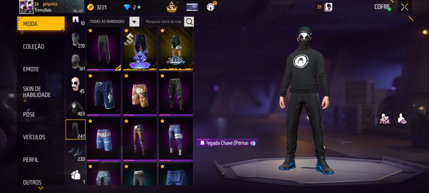 Conta FreeFire Rara (Preço Ngeociavél)