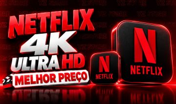 Netflix 4K Ultra HD | Tela Privada Exclusiva por 30 Dias