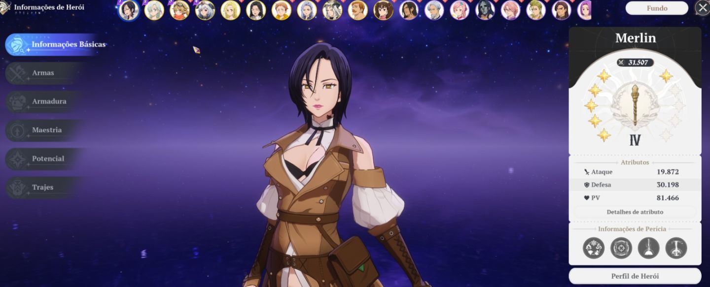 Escanor p 10 está ótima conta
