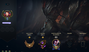 CONTA SMURF GOLD 1 MMR DE ESMERALDA - FULL ACESSO - YASUO EMISSARIO/REI DARIUS