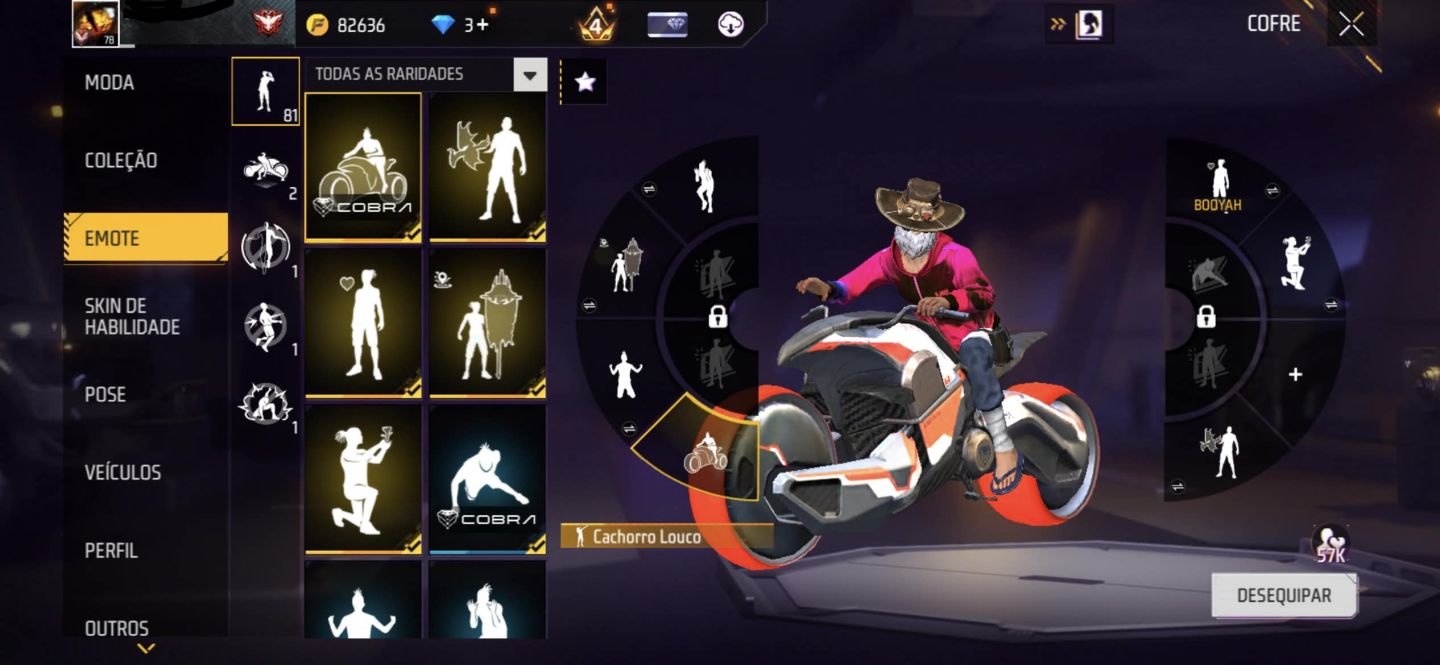 CONTA DE FF GEMADA PASSE STEAMPUNK + FREE FIRE + MESTRE TEMPORADA 8 + PUNHOS