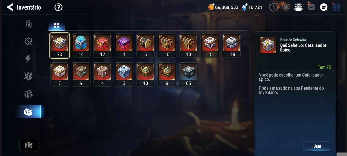 Conta de Epic seven no Precin 19 MLS , Várias units 5 estrelas com MID GAME