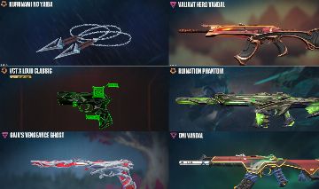 VANDAL VALIANT HERO + ONI + NO YAIBA + PHANTOM RUINA + 1.248 VP + 48 SKINS (FA)
