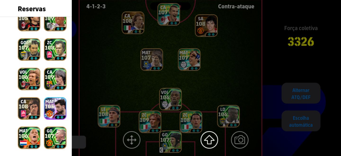 Conta efootball 3332 de força