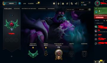 Conta esmeralda win rate alto fila d4+
