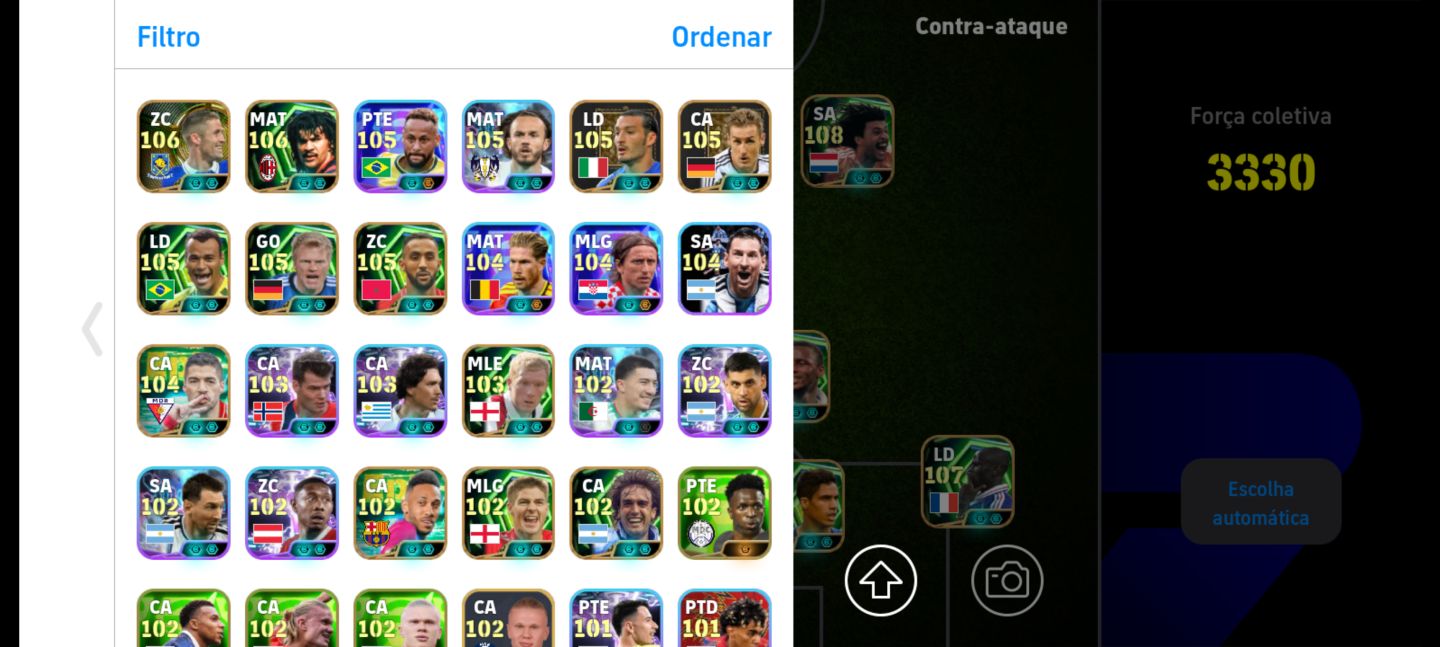CONTA GER 3330 FULL META COM DOIS GULLIT, RONALDINHO BLITZ, ZAGA FULL