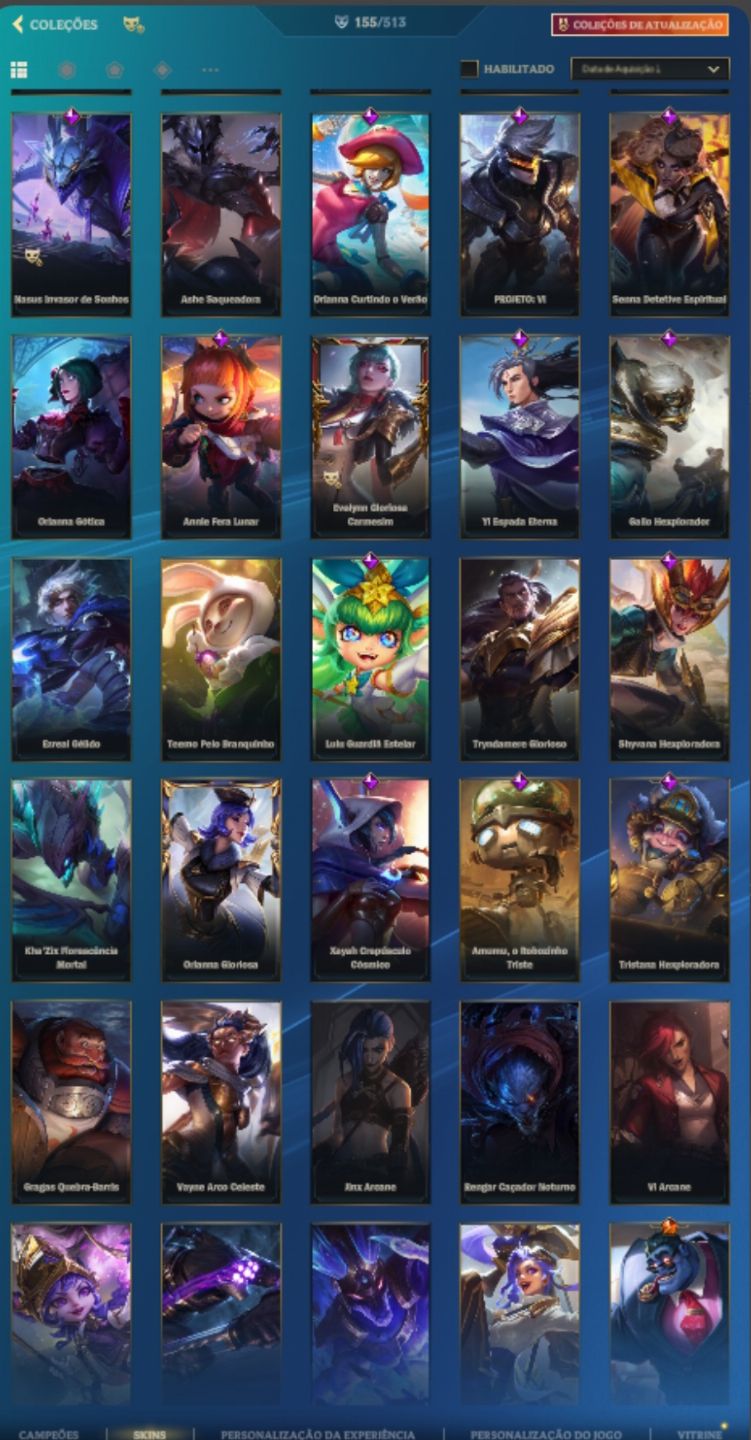 Conta ex monarca wild rift