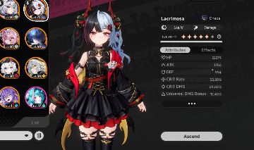 Neverness to Everness (NTE), com Nanally, Hotori, Lacrimosa, Porsche, etc..