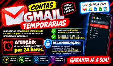 GMAIL TEMPORÁRIO 24 HORAS | LEIA