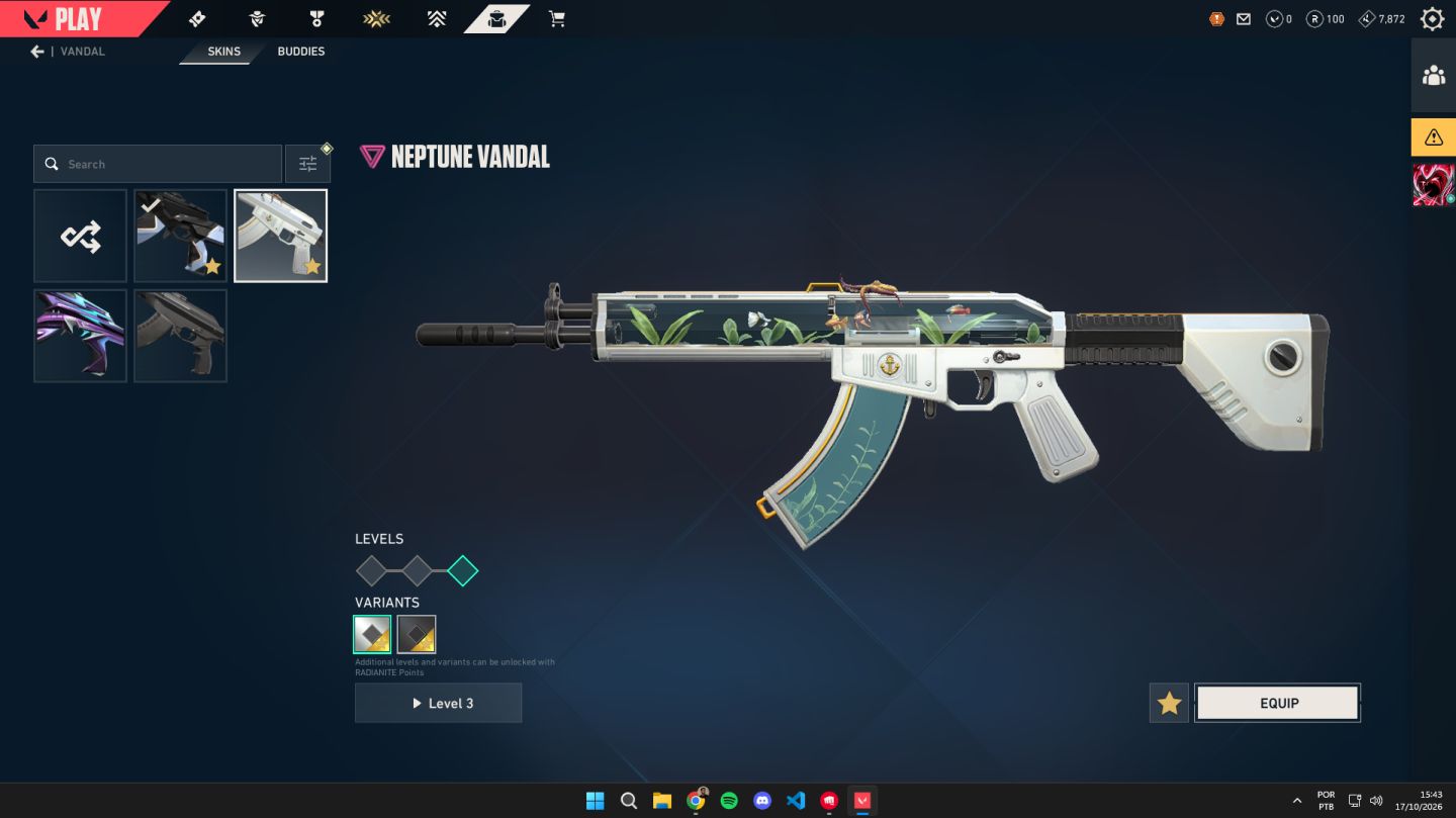 CONTA VALORANT | MUITAS SKINS | PREÇO BAIXO