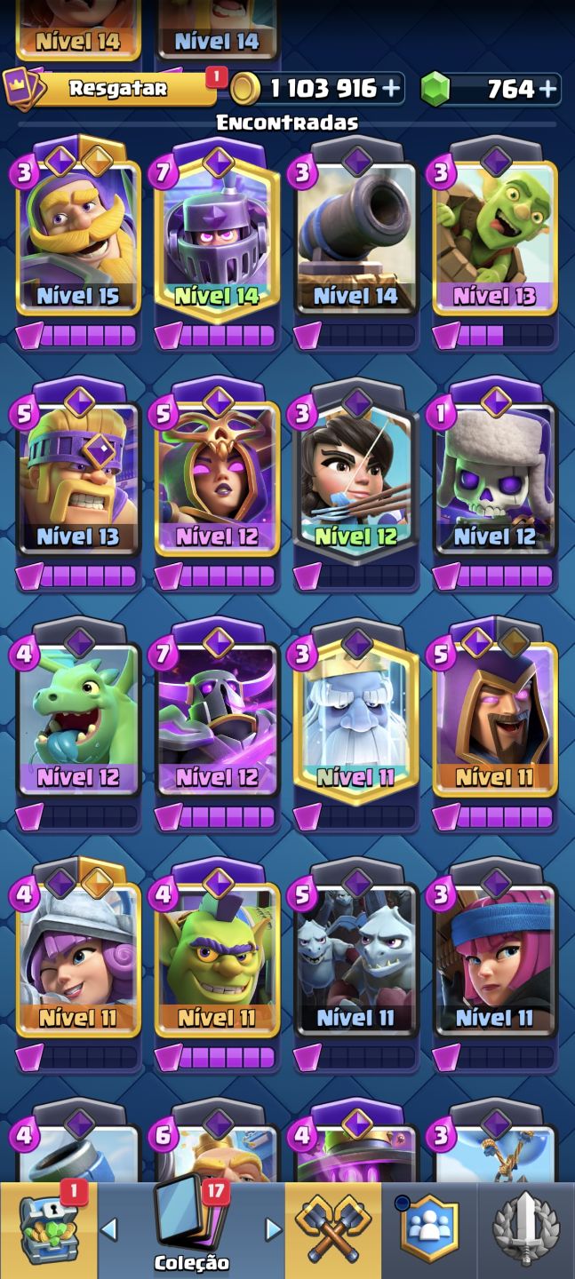 CONTA DE CLASH ROYALE JUNTO COM BRAWL STARS