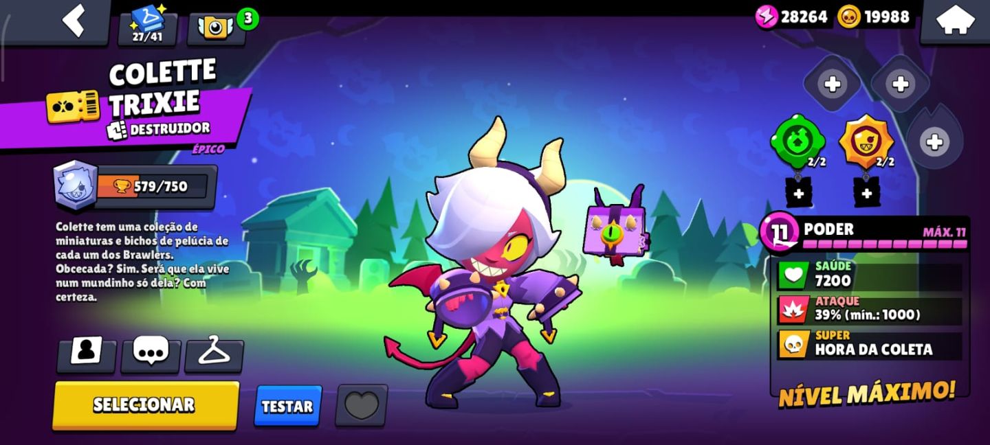 Conta Brawl Stars 49K+ | 57 Hipercargas| 281 Skins Quase Completa|Passes Antigos