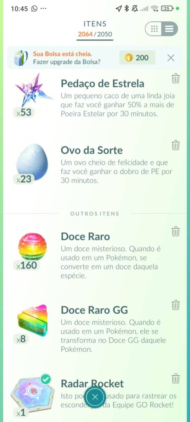 CONTA POKÉMON GO RARA LVL 70 | 1355 SHINY | 2647 POKÉMON | 275 EVENTOS