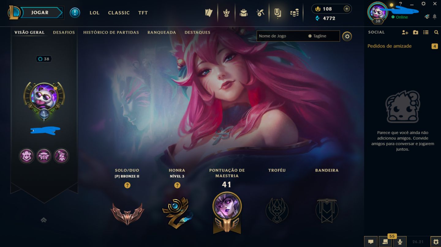 VENHA COMPRAR SUA CONTA LEAGUE OF LEGENDS COM DIVERSOS ELOS DA SUA ESCOLHA