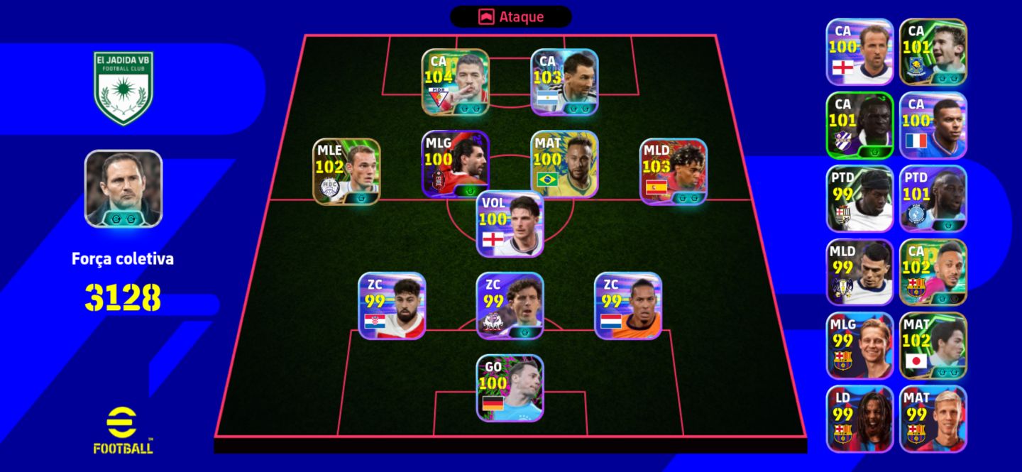 A MELHOR CONTA DE EFOOTBALL PRA DIVISÃO!!