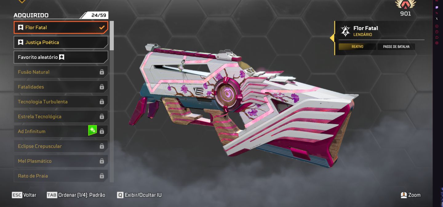 Conta Apex Legends (Herança Karambit e Bote da Serpente)