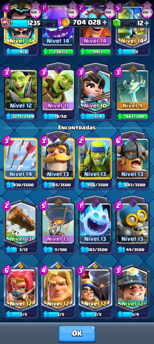 Conta CLASH ROYALE com BRUXA EVO LVL MAX